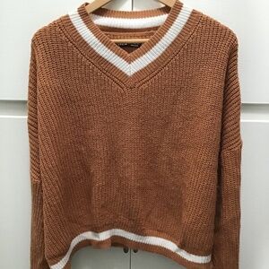 Shein small size sweater, tan